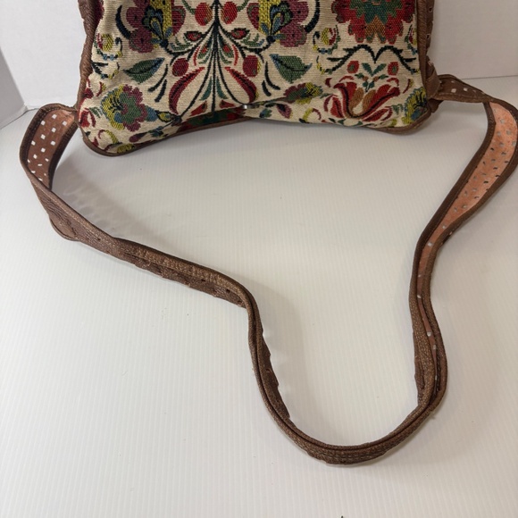 Vintage Joe Boxer Woven Tapestry Floral Pattern Purse Bag Handbag 90s Y2K main image 2